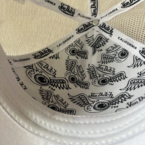 Von Dutch Trucker Hat - Cow Print main image 4